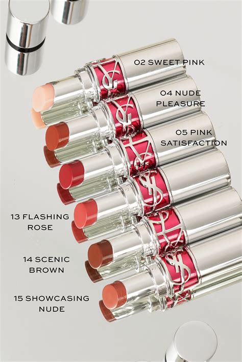 ysl lip gloss 103|YSL candy glaze pink satisfaction.